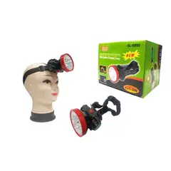 GENERICO - Linterna de Cabeza Minera Ajustable 90 Grados Recargable