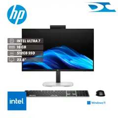 HP - All In One PROSTUDIO 4 G1i INTEL ULTRA 7 265 / RAM 16GB/512GBSSD/23,8" / W11P