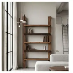 22 GRADOS DECORACION - Estante Agatha En Roble 160Cm x 40Cm