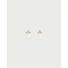 LUNAMAR - Aretes Estrella y Perla