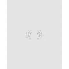 LUNAMAR - Aretes Abanico Cristal