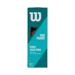 WILSON - Pelotas De Beach Tennis Tenis De Playa Tour Premiere Tubo X3