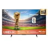 HISENSE - Televisor 75 Pulgadas UHD 4K Smart Tv 75A6NV