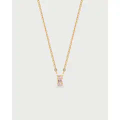 LUNAMAR - Collar Cristal Baguette