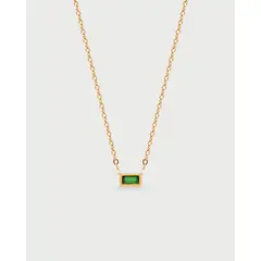 LUNAMAR - Collar Dije Esmeralda