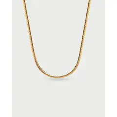 LUNAMAR - Collar Espiga Oro - Acero Inoxidable