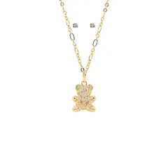 LUNAMAR - Collar Oso Cristales