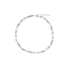 LUNAMAR - Collar Piedras con Perlas