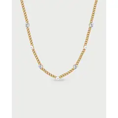 LUNAMAR - Collar Perlas y Cristales