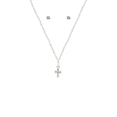 LUNAMAR - Collar Cruz Cristales