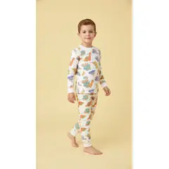 LAPU KIDS - Pijama 2p térmica Dino Baby