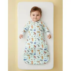 LAPU KIDS - Sleeping Térmico TOG 1.5 ML Mini Zoo Blue