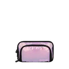 SAMSONITE - Cartuchera Xtrem Zip-Art Negra-Lila