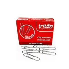 TRITON - GANCHO CLIP X 100 UNIDADES X 5 CAJAS