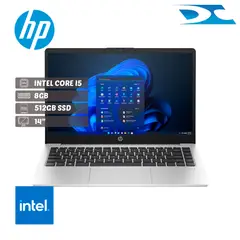 HP - Portátil 240 G10 INTEL CORE I5 1334U /RAM 8GB/512GB/14”/FREE