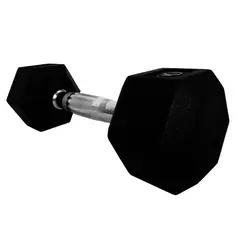 K6 - Mancuerna Pesa Hexagonal Encauchetada 35kg