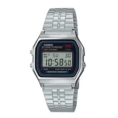 CASIO - Reloj Unisex Retro A159WA-N1DF Plateado