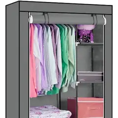 GENERICO - CLOSET ARMABLE PORTATIL 2 CUERPOS