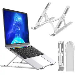 GENERICO - Soporte Para Pc O Tablet Plegable Portátil Aluminio