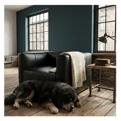 22 GRADOS DECORACION - Sillon Erika En Cuero Natural