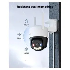 IMOU - Cámara de seguirdad Cruiser SC 8MP 4K 360° con Doble Luz, Sirena y Seguimiento Inteligente IPC-K7FN-8V0N