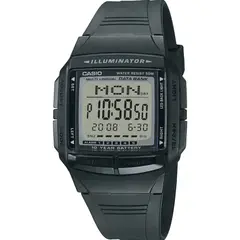 Casio - Reloj Unisex Retro DataBank DB-36-1A Negro
