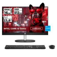 HP - TODO EN UNO 24-0351LA INTEL CORE I5-1334U 16GB RAM 512 GB SSD 24'' FHD