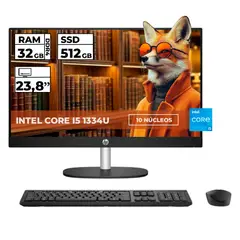 HP - TODO EN UNO 24-0351LA INTEL CORE I5-1334U 32GB RAM 512 GB SSD 24'' FHD