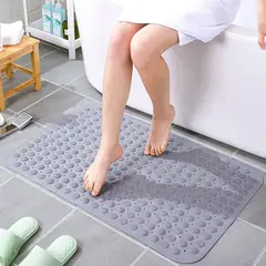 GENERICO - Tapete de Ducha Antideslizante 65×36 cm Seguridad y Confort para Baño
