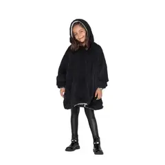 YETI - Buzo saco Cobija Gigante Overside Unisex Sencillo Niñ Hoodie