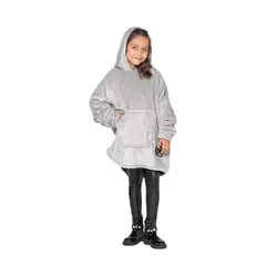 YETI - Buzo saco Cobija Gigante Overside Unisex Sencillo Niñ Hoodie