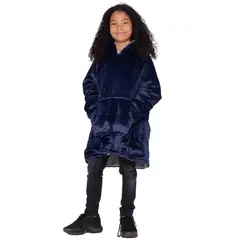 YETI - Buzo saco Cobija Gigante Overside Unisex Doble Niñ Hoodie