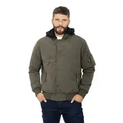 DOUGGER - Chaqueta Verde Militar MALIBU
