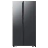 SAMSUNG - Nevecón Side by Side 583 Litros RS57DG4000B4CO Negro con Inteligencia Artificial