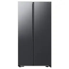 SAMSUNG - Nevecón Side by Side 583 Litros RS57DG4000B4CO Negro con Inteligencia Artificial