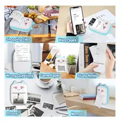 GENERICO - Impresora Termica Portatil para Celular Ideal para Etiquetas