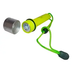 GENERICO - Linterna LED Acuatica Profesional Compacta y Ergonomica