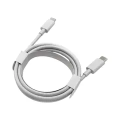 GENERICO - Cable Tipo C A Tipo C 1 Metro Para Google Pixel Blanco