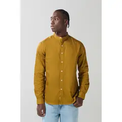 KOAJ - Camisa cuello neru manga larga en slim fit Hombre