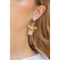 FLORIPONDIA - Aretes Flor Rosie