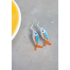 FLORIPONDIA - Aretes Pez Naranja