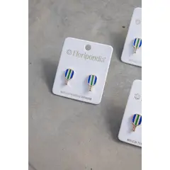 FLORIPONDIA - Aretes Padel Azul