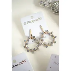 FLORIPONDIA - Aretes de Aro Aurora