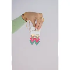 FLORIPONDIA - Aretes de Miyuki Anny