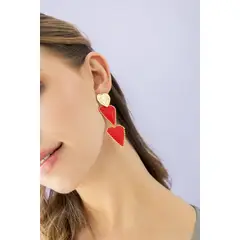 FLORIPONDIA - Aretes Red Paulette.