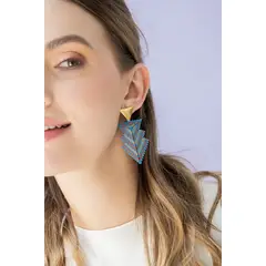FLORIPONDIA - Aretes de Azul Daphne