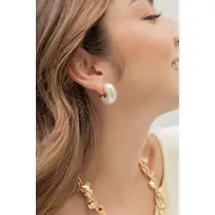 FLORIPONDIA - Candongas Acero Perlada