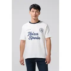 KOAJ - Camiseta manga corta unicolor masculino cuello redondo Hombre
