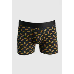 KOAJ - Bóxer brief-medio azul intenso con arte de Looney Tunes Hombre