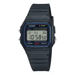 CASIO - Reloj Unisex Retro F-91W-1DG Negro